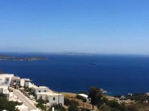 House with 4 bedrooms in Patmos with wonderful sea view terrace and WiFi 1 km from the bea Patmos Greece