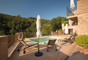 Cozy apartment in Orpí with pool