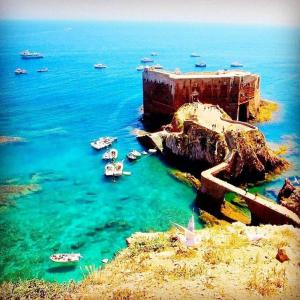 Comfortable apartment in Pataias with garden and shared pool