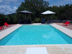 Maisons de vacances Pleasant holiday home in Chaumard with private pool : photos des chambres