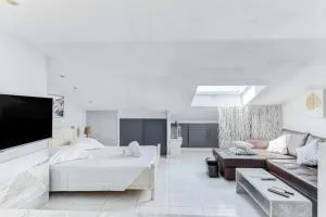 C009-Duplex avec vue sur mer et piscine - 戛纳拉博卡