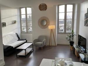 Appartements T1 40 m2. Lit Queen size : photos des chambres