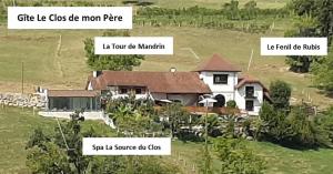 Appartements Gite & Spa le Clos de Mon Pere : photos des chambres