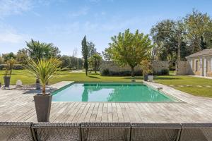 Villas Villa de 6 chambres avec piscine privee jacuzzi et jardin clos a Saint Germain d'Esteuil : photos des chambres