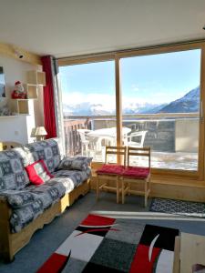 Appartements Appartement d'une chambre a La Plagne Aime 2000 a 10 m des pistes avec vue sur la ville et terrasse amenagee : photos des chambres