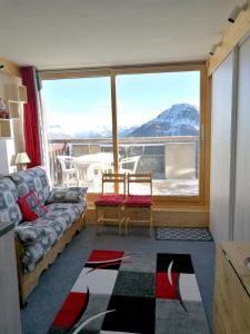 Appartements Appartement d'une chambre a La Plagne Aime 2000 a 10 m des pistes avec vue sur la ville et terrasse amenagee : photos des chambres