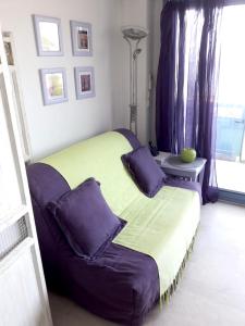 Appartements Appartement confortable a Theoule-sur-Mer, 30 m², vue mer. : photos des chambres
