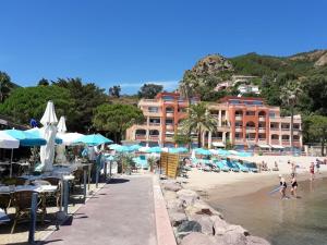 Appartements Appartement confortable a Theoule-sur-Mer, 30 m², vue mer. : photos des chambres