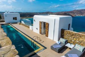 Villa Ester - Heated Pool & Jacuzzi, Tennis court, Sauna Myconos Greece