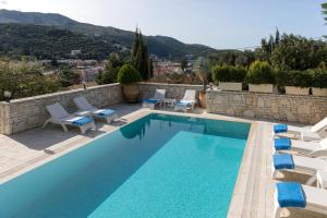 Kassiopi View Villas-Corfu-Villa Christos-4 bedrooms-big private pool-sea view-prime location