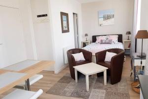 Appartements Studio Cosy 3 etoiles centre Plouharnel proche mer : photos des chambres