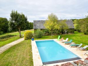 Villas Villa de 6 chambres avec piscine privee jardin amenage et wifi a Gonneville sur Mer a 4 km de la plage : photos des chambres