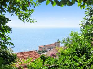 Maisons de vacances Maison de 2 chambres a Ville di Pietrabugno a 600 m de la plage avec vue sur la mer jardin clos et wifi : photos des chambres