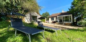 Maisons de vacances Maison d'une chambre avec piscine partagee sauna et jardin clos a Chouzy sur Cisse : photos des chambres