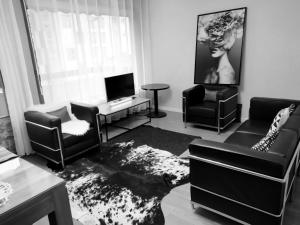 Appartements Bed and Break Annecy, appartement 90m2 avec parking, balcons : photos des chambres