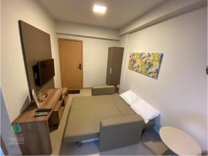 Flat Park Veredas com Vista Serra com geladeira e fogão