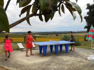 Maisons de vacances Propriete d'une chambre avec vue sur la ville piscine partagee et jardin amenage a Pauilhac : photos des chambres