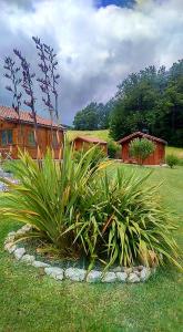 Chalets Chalet de 2 chambres avec piscine partagee jardin amenage et wifi a Dausse : photos des chambres