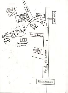 Maison pittoresque à Mostuéjouls avec vue sur la montagne