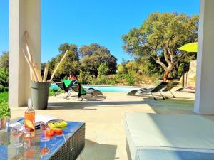 Villas Villa de 4 chambres a Farinole a 900 m de la plage avec piscine privee jardin amenage et wifi : photos des chambres