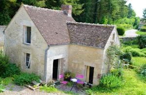 Maisons de vacances Maison de 3 chambres avec vue sur la ville jardin clos et wifi a Ri : photos des chambres