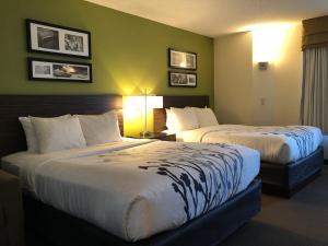 Standard Double Room with Two Double Beds - Non-Smoking room in Sleep Inn & Suites Roseburg North Near Medical Center