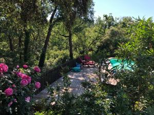 Appartements La bastide de Mauragne - Gite les Iris : photos des chambres