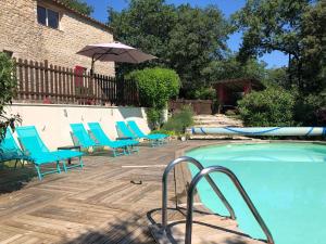 Appartements La bastide de Mauragne - Gite les Iris : photos des chambres