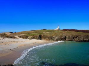 Maisons de vacances Beautiful house in Penestin in Brittany a 2 min walk from the sea : photos des chambres