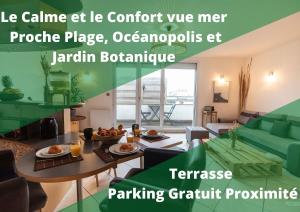 Appartements Plage du Moulin Blanc - Vue Mer - Oceanopolis : photos des chambres