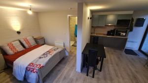 Le Salmoyard, studio au bord du lac à Vielsalm