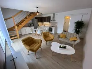 appartement maison en duplex 80m² jardin terrasse - Buchères