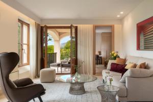 Junior Garden Suite room in Castell Son Claret - The Leading Hotels of the World
