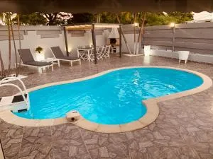 villa SEO avec jacuzzi proche de la plage - Richeplaine
