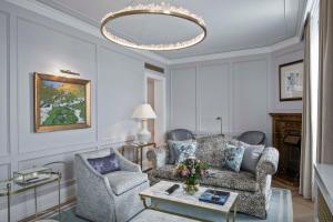 St. Moritz Suite room in Badrutt's Palace Hotel