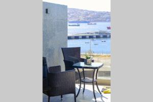 Espectacular departamento con vista al mar en Mirador Barón Valparaíso