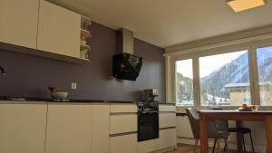 Ferienwohnung Parsennblick mit Dachterrasse