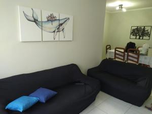 Guarujá Enseada - Apto 200m da praia - 02 dorm. Wi-fi + AR + Estacionamento