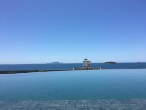 apartamento design com piscina e vista espetacular