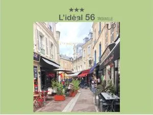 L IDEAL 56 (RDC sur rue) dans Triangle d Or (plage et casino à 300m) - 维莱尔维尔