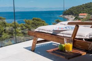 Penthouse Design & Beach Ferienwohnung direkt am Meer mit unverbautem Blick über die Adria