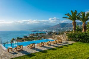 Almyra Seaside Villa with Private Pool - Sleeps 9