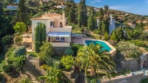 Hortensia Villa with Marvelous Multi-Level Garden Andros Greece