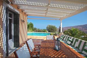 Hortensia Villa with Marvelous Multi-Level Garden Andros Greece