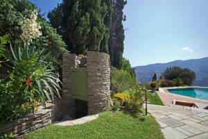 Hortensia Villa with Marvelous Multi-Level Garden Andros Greece