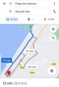 un logment limineux toute la journé confortable
