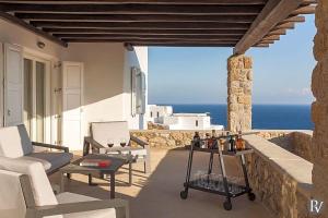 Costa Ilios Villa Sleeps 16 with Pool and Air Con Myconos Greece