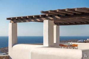 Costa Ilios Villa Sleeps 16 with Pool and Air Con Myconos Greece
