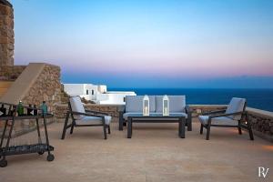 Costa Ilios Villa Sleeps 16 with Pool and Air Con Myconos Greece