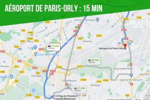 Appartements L2 - Green and cosy flat close Paris - WIFI & NETFLIX : photos des chambres